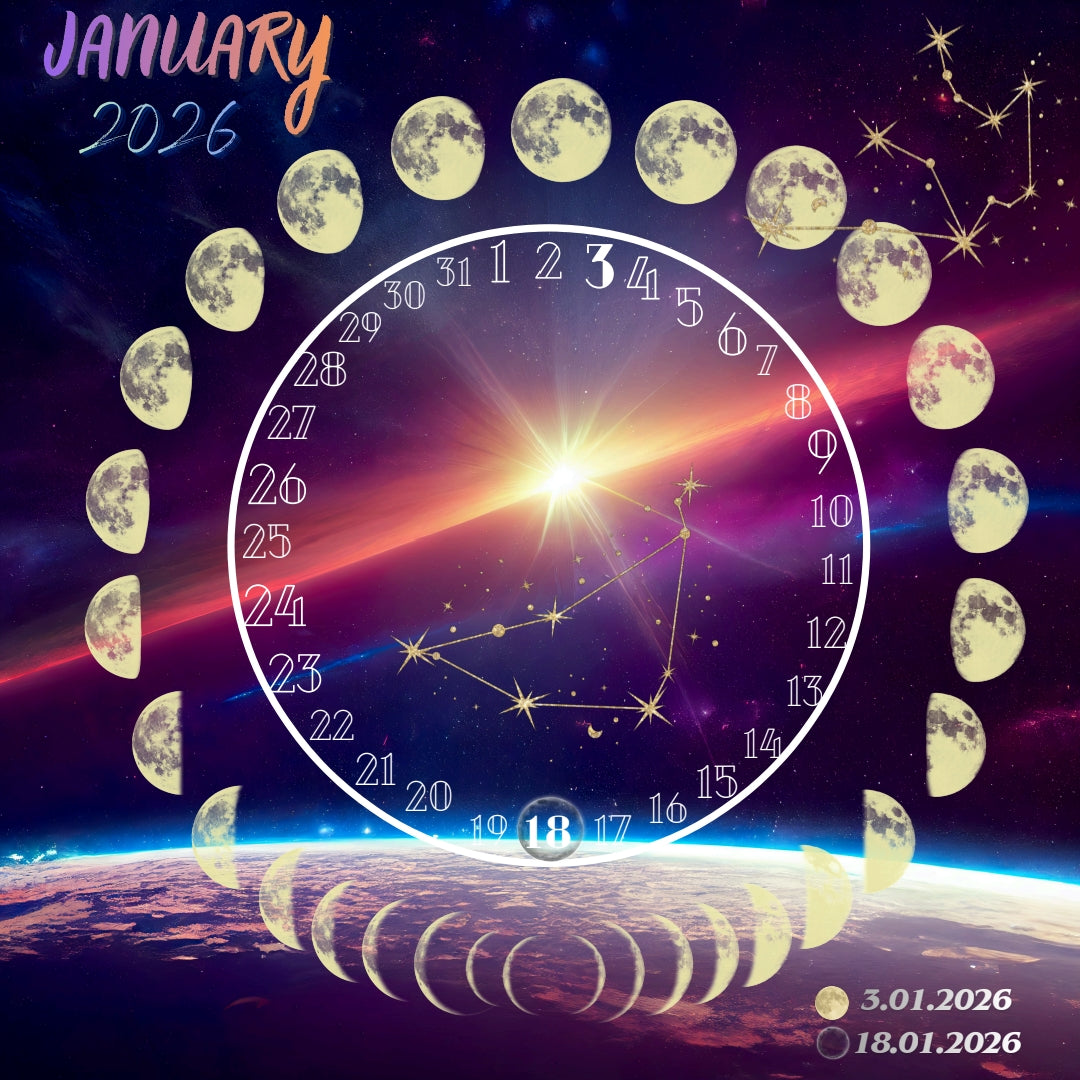🌕 Digital Full Moon Calendar 2026
