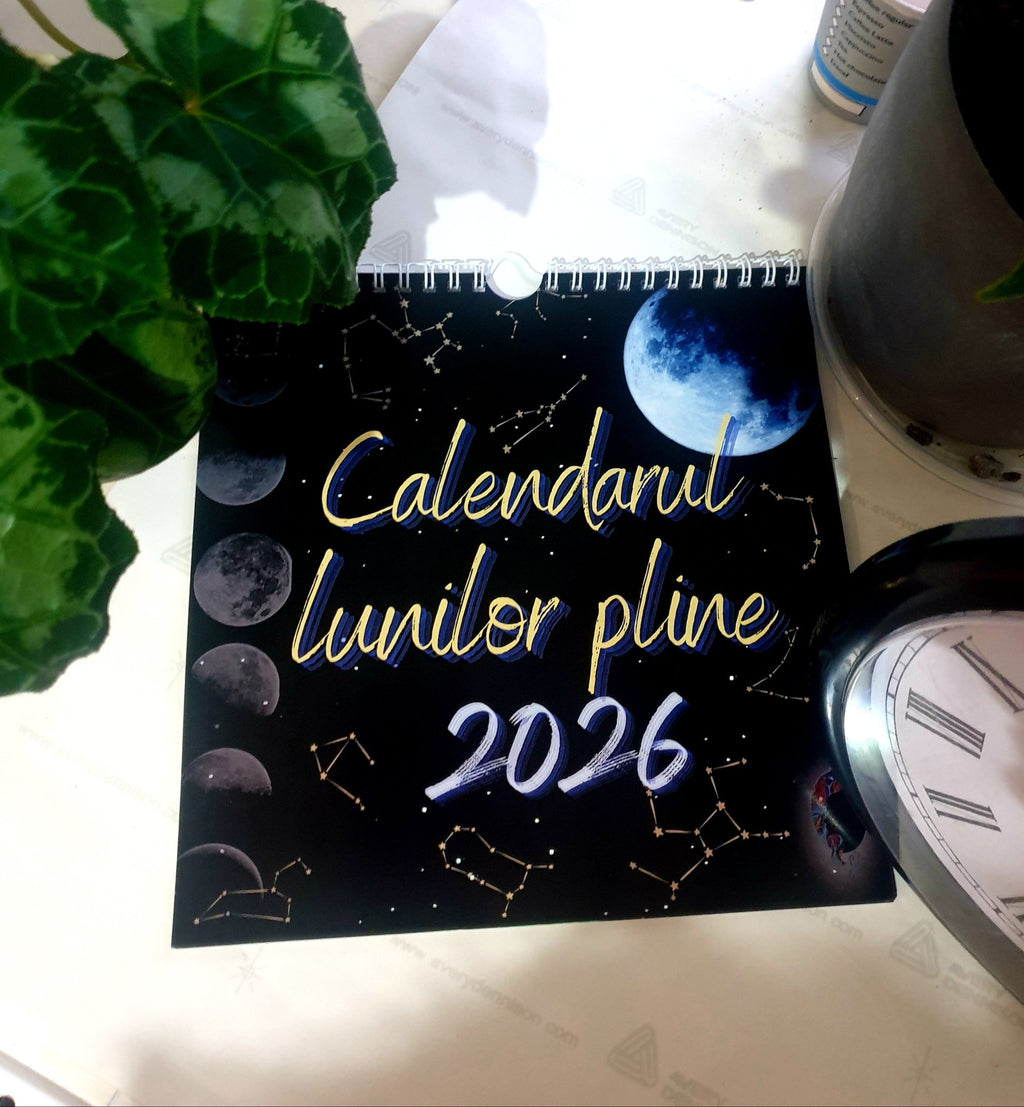 Calendarul lunilor pline 2026 - selena star